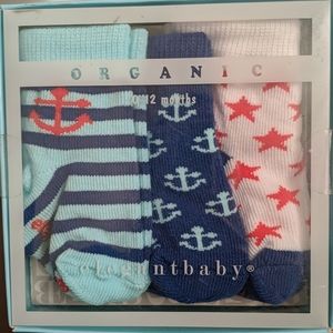 NEW Organic Cotton Baby Socks 🍼🧦 ⚓